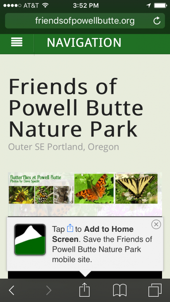 Friends of Powell Butte Nature Park Icon download mobile site